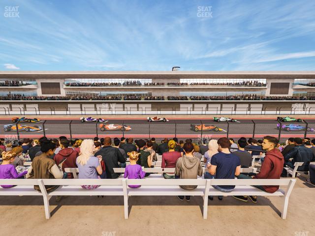 Circuit of The Americas - Section Main Grandstand Loge 20 D Seat View