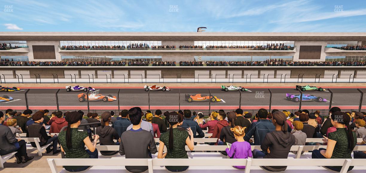 Circuit of The Americas - Section Main Grandstand Loge 21 A Seat View