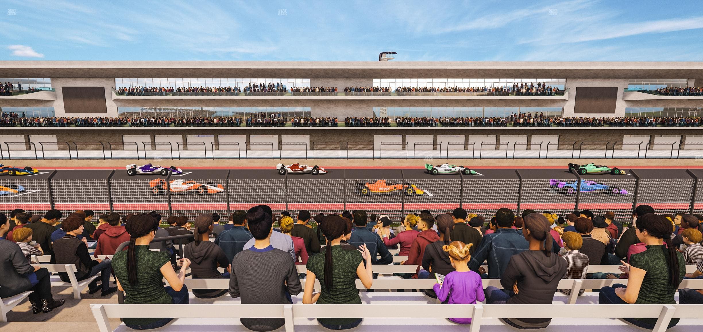 Circuit of The Americas - Section Main Grandstand Loge 21 A Seat View
