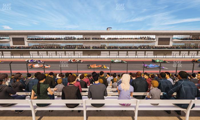 Circuit of The Americas - Section Main Grandstand Loge 21 B Seat View