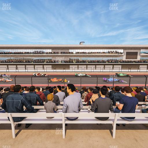 Circuit of The Americas - Section Main Grandstand Loge 21 C Seat View