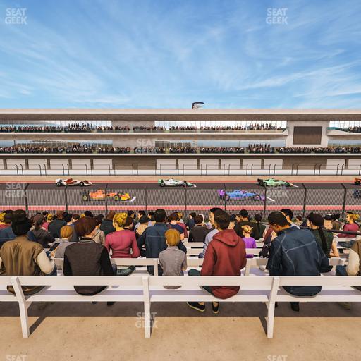 Circuit of The Americas - Section Main Grandstand Loge 21 D Seat View