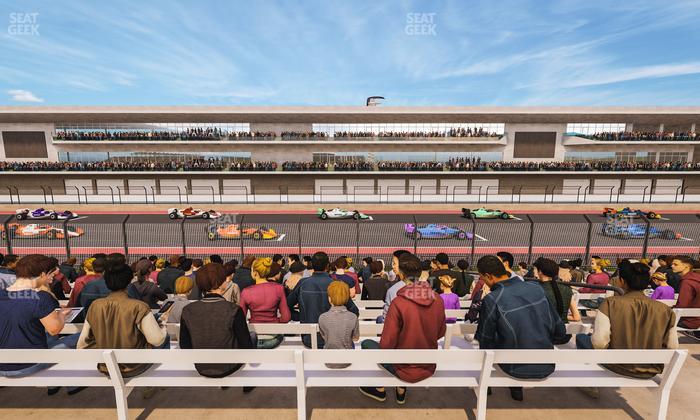 Circuit of The Americas - Section Main Grandstand Loge 21 D Seat View