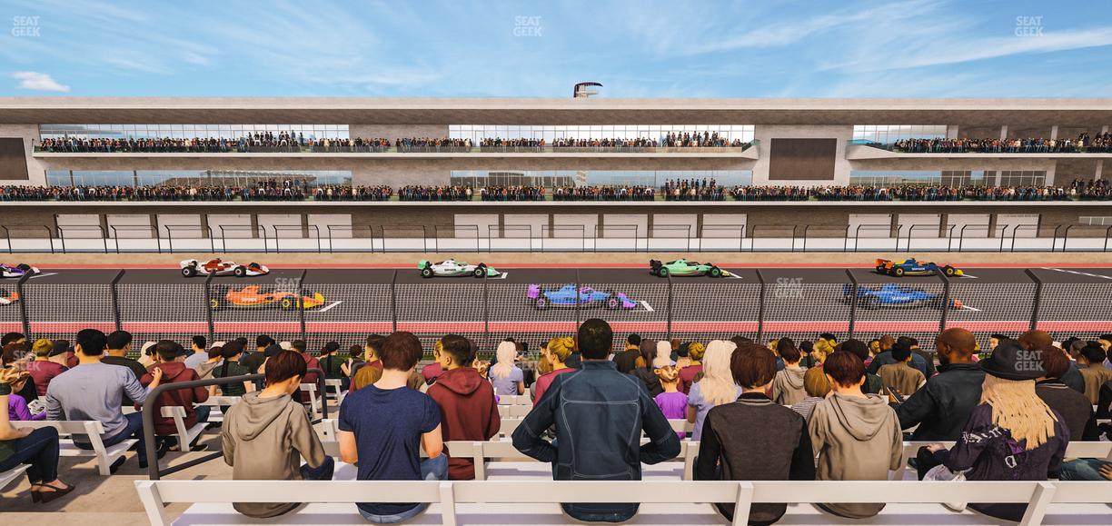 Circuit of The Americas - Section Main Grandstand Loge 22 A Seat View