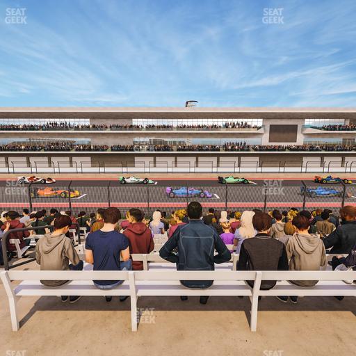 Circuit of The Americas - Section Main Grandstand Loge 22 A Seat View