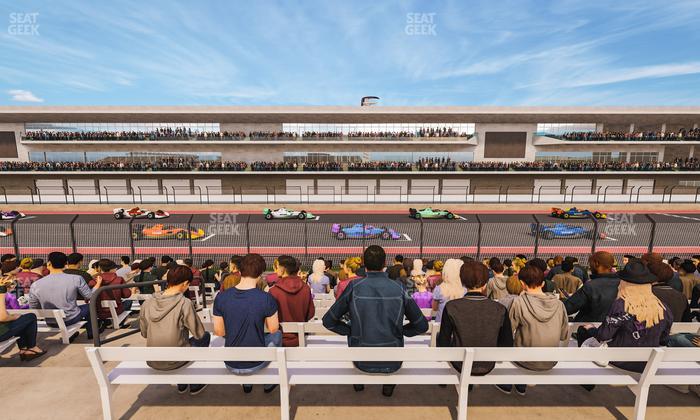 Circuit of The Americas - Section Main Grandstand Loge 22 A Seat View
