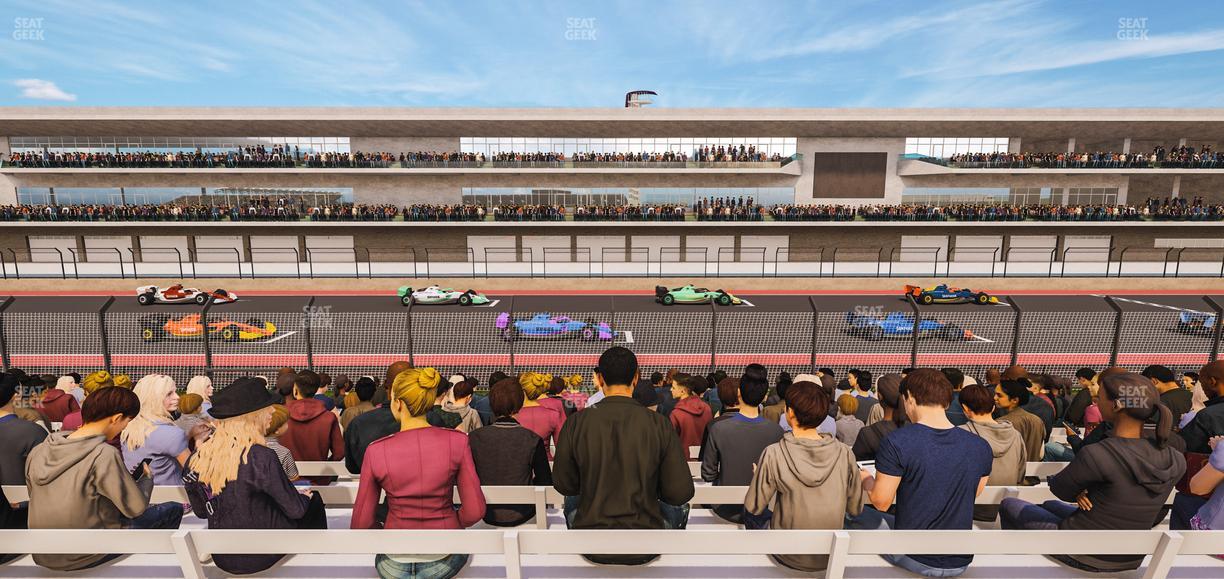 Circuit of The Americas - Section Main Grandstand Loge 22 B Seat View