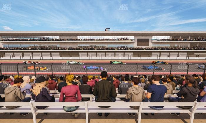 Circuit of The Americas - Section Main Grandstand Loge 22 B Seat View