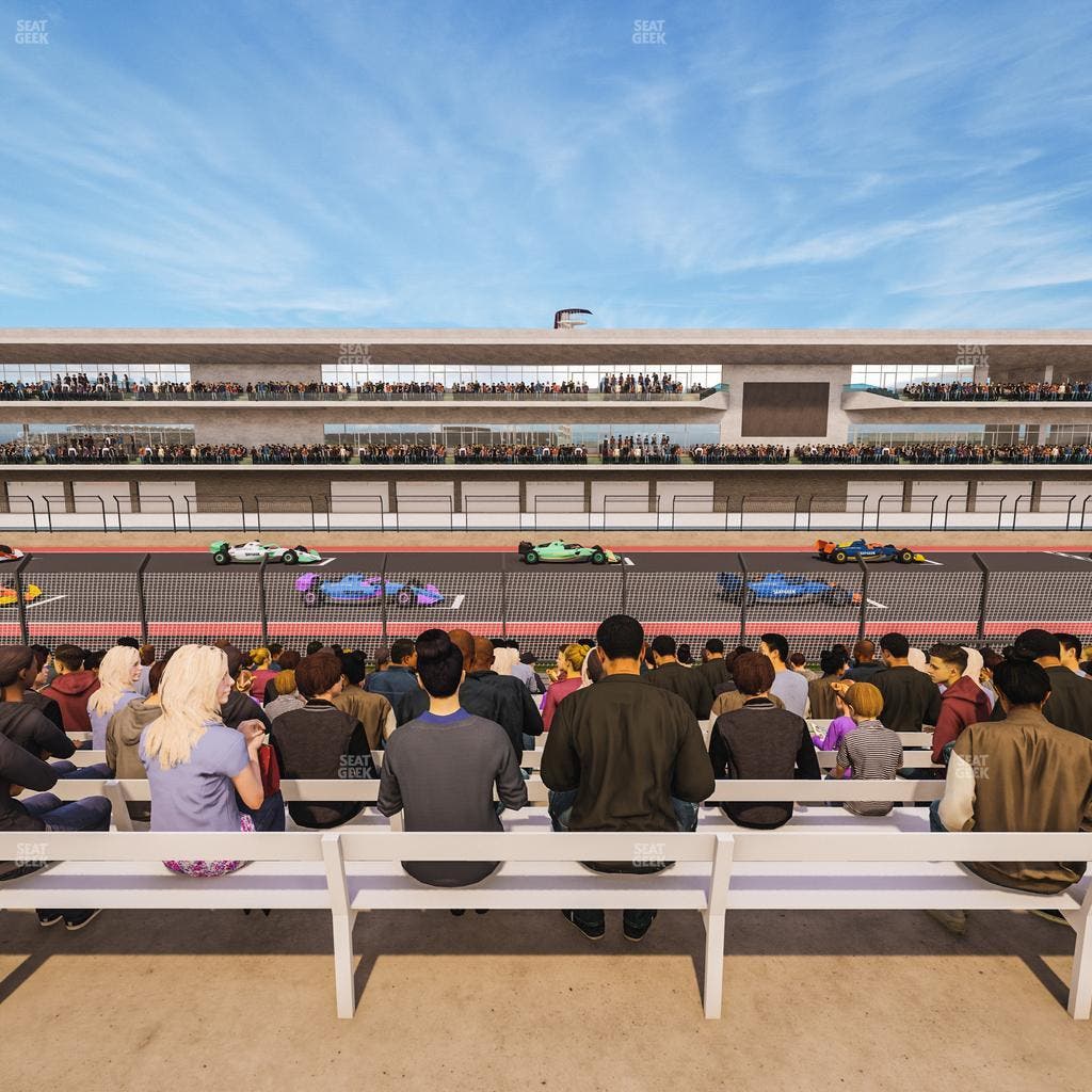 Circuit of The Americas - Section Main Grandstand Loge 22 C Seat View