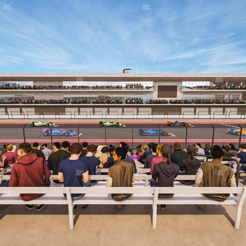 Circuit of The Americas - Section Main Grandstand Loge 22 D Seat View