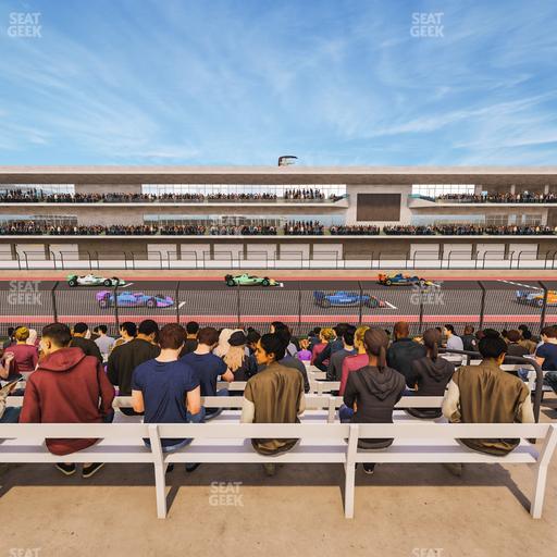 Circuit of The Americas - Section Main Grandstand Loge 22 D Seat View