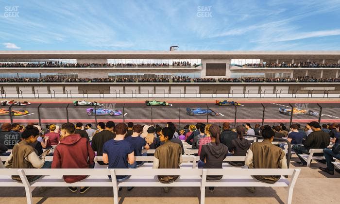 Circuit of The Americas - Section Main Grandstand Loge 22 D Seat View
