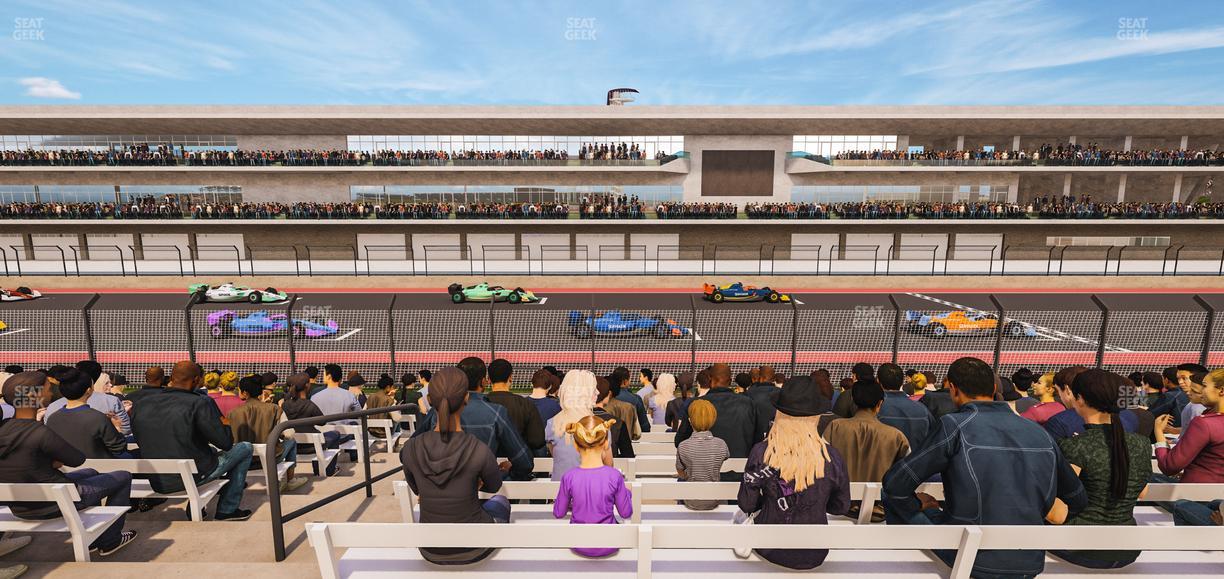 Circuit of The Americas - Section Main Grandstand Loge 23 A Seat View