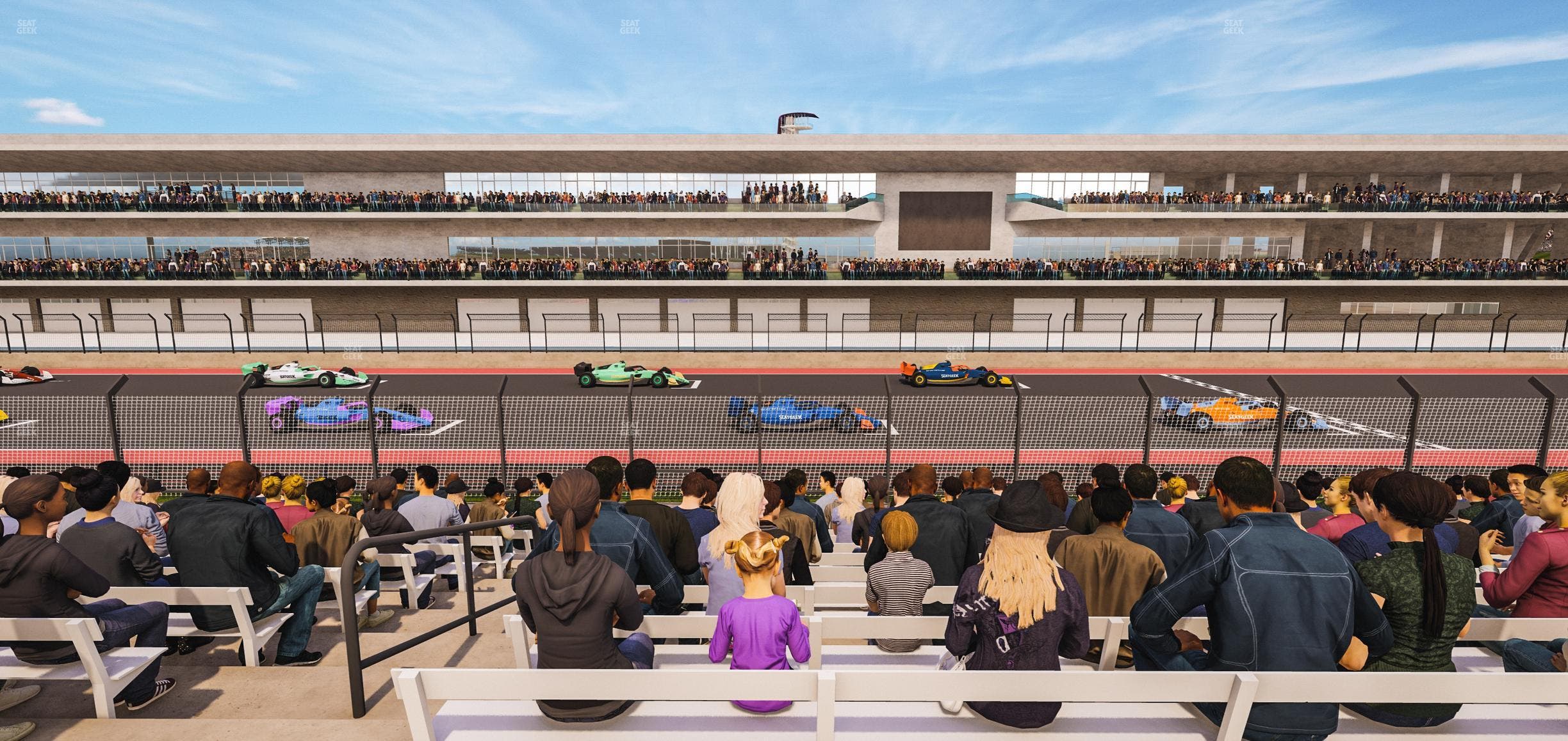 Circuit of The Americas - Section Main Grandstand Loge 23 A Seat View
