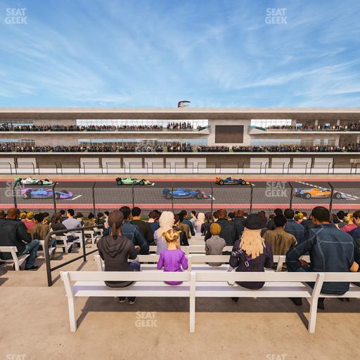 Circuit of The Americas - Section Main Grandstand Loge 23 A Seat View