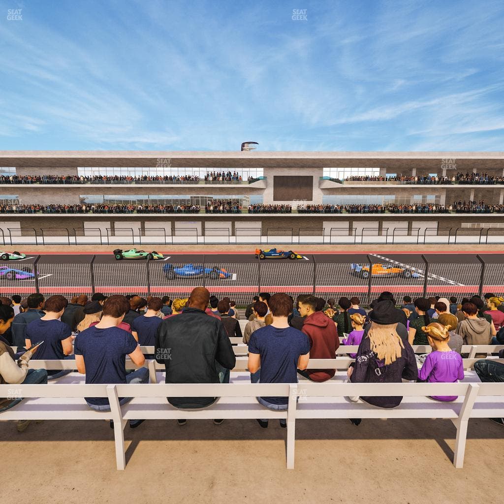 Circuit of The Americas - Section Main Grandstand Loge 23 B Seat View