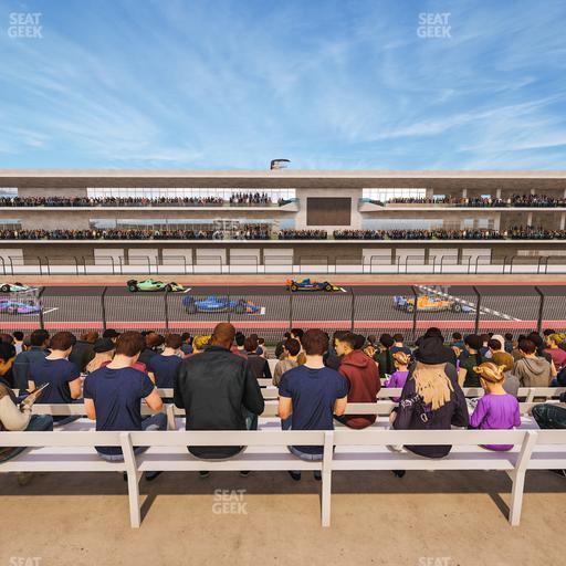 Circuit of The Americas - Section Main Grandstand Loge 23 B Seat View