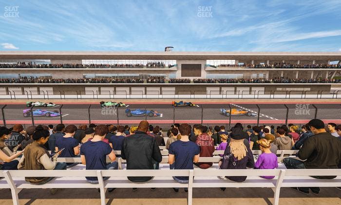 Circuit of The Americas - Section Main Grandstand Loge 23 B Seat View