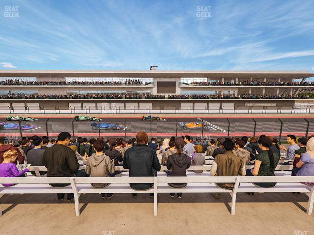 Circuit of The Americas - Section Main Grandstand Loge 23 C Seat View