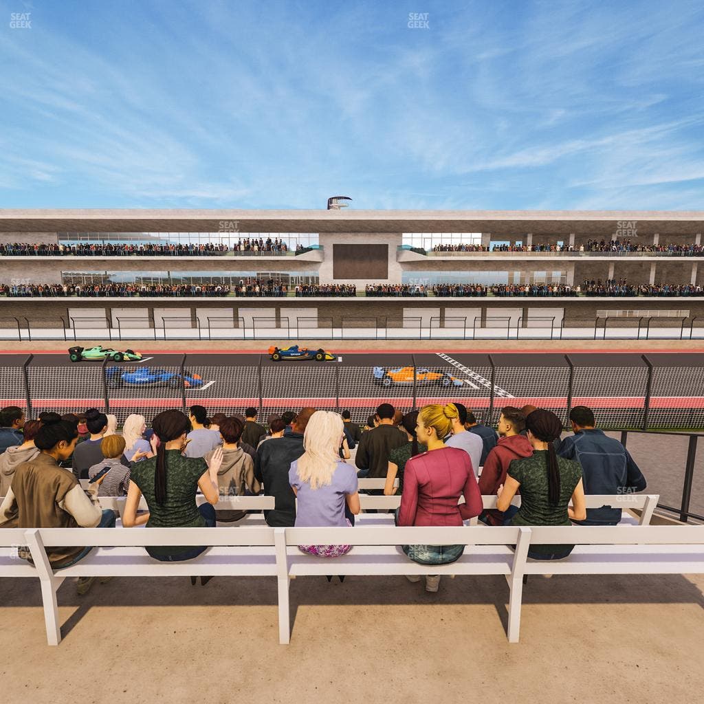 Circuit of The Americas - Section Main Grandstand Loge 23 D Seat View