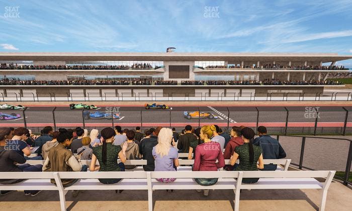 Circuit of The Americas - Section Main Grandstand Loge 23 D Seat View