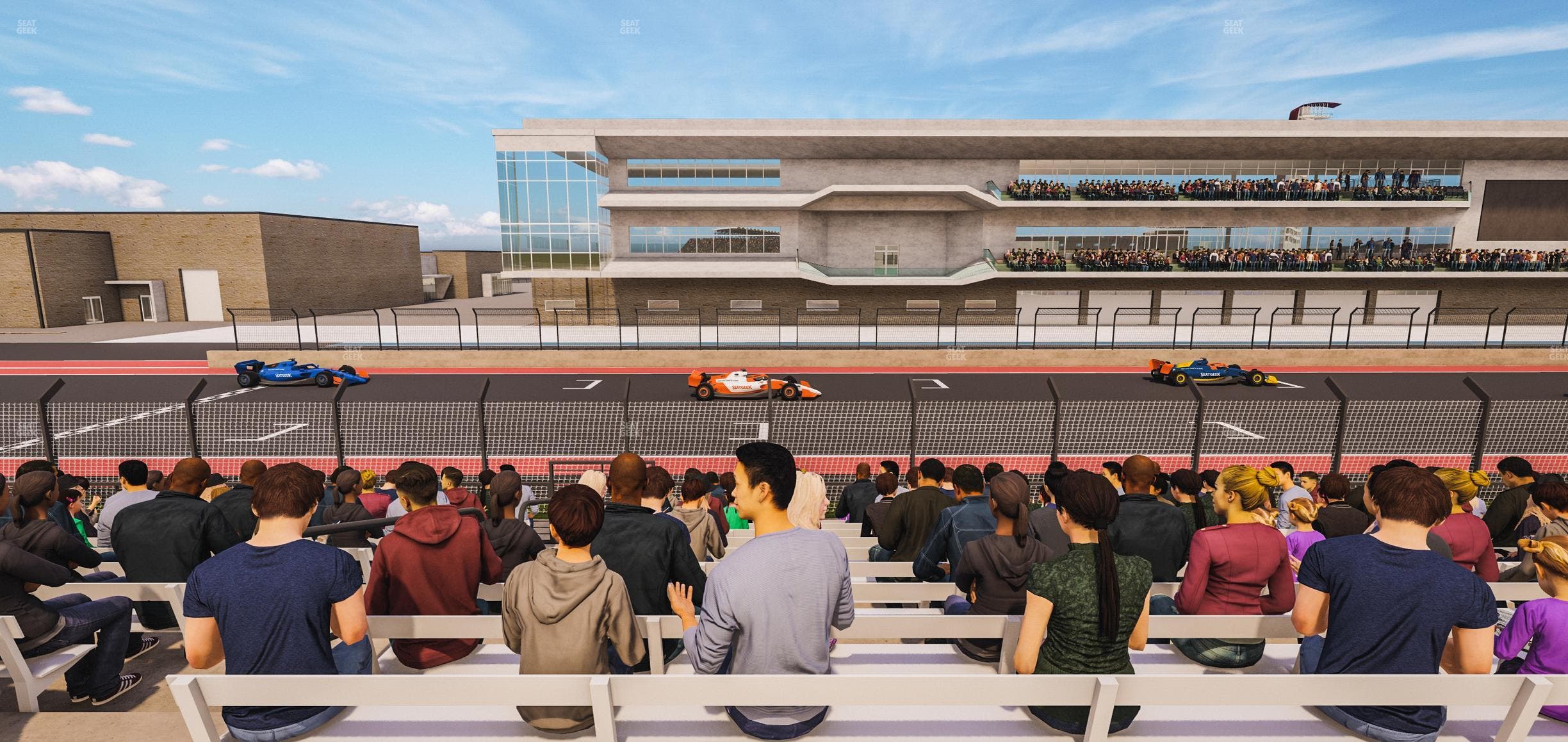 Circuit of The Americas - Section Main Grandstand Loge 3 A Seat View