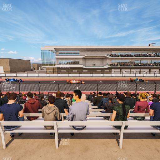 Circuit of The Americas - Section Main Grandstand Loge 3 A Seat View
