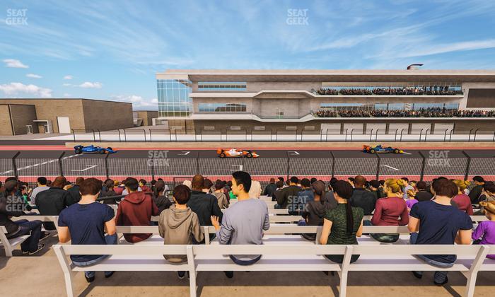 Circuit of The Americas - Section Main Grandstand Loge 3 A Seat View
