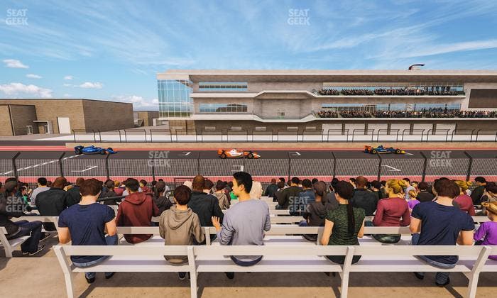 Circuit of The Americas - Section Main Grandstand Loge 3 A Seat View