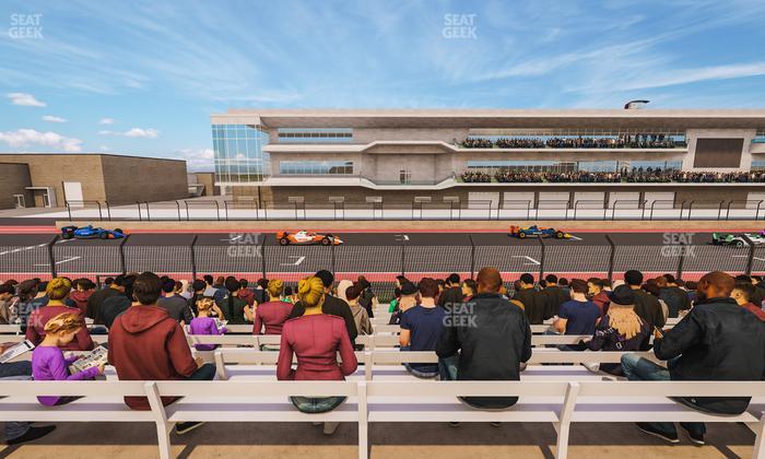 Circuit of The Americas - Section Main Grandstand Loge 3 B Seat View