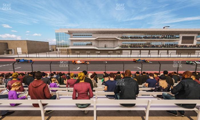 Circuit of The Americas - Section Main Grandstand Loge 3 B Seat View