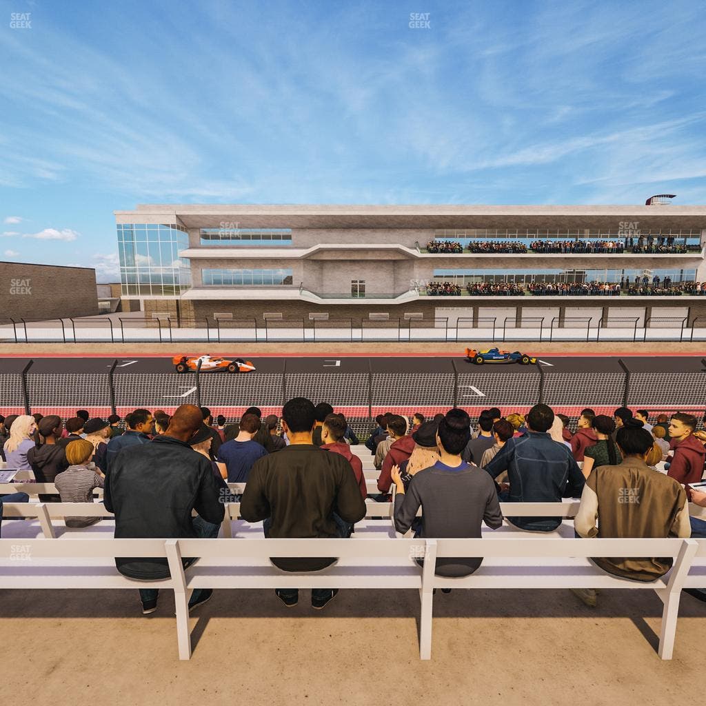 Circuit of The Americas - Section Main Grandstand Loge 3 C Seat View