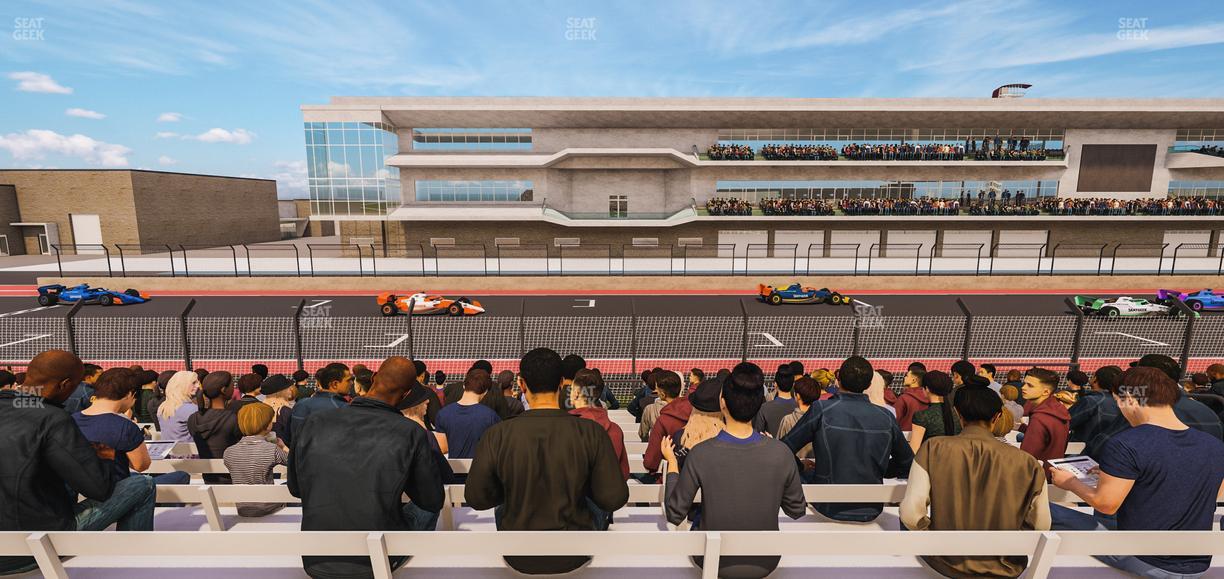 Circuit of The Americas - Section Main Grandstand Loge 3 C Seat View