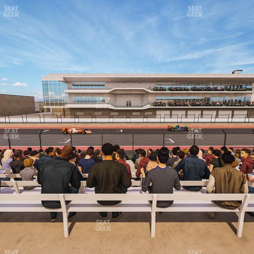 Circuit of The Americas - Section Main Grandstand Loge 3 C Seat View