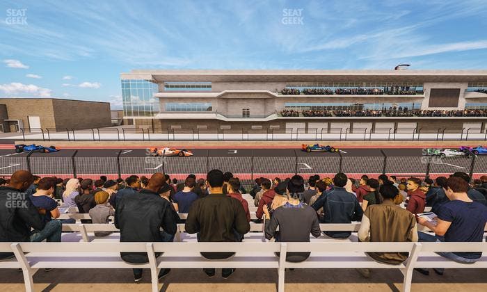 Circuit of The Americas - Section Main Grandstand Loge 3 C Seat View