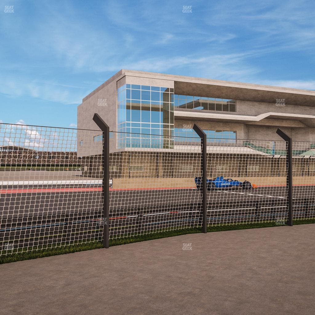 Circuit of The Americas - Section Main Grandstand Loge West Seat View
