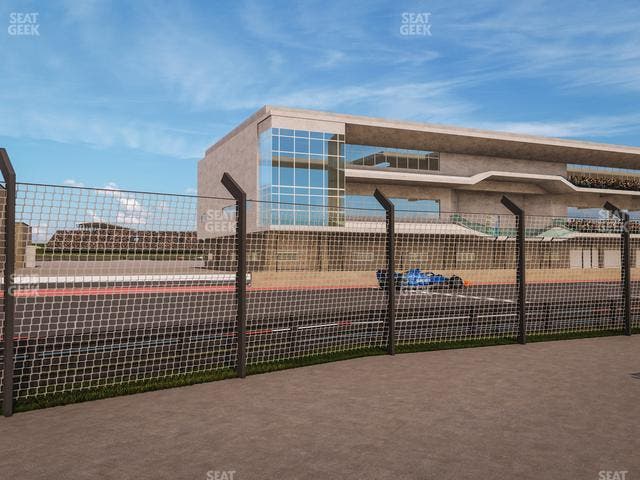 Circuit of The Americas - Section Main Grandstand Loge West Seat View
