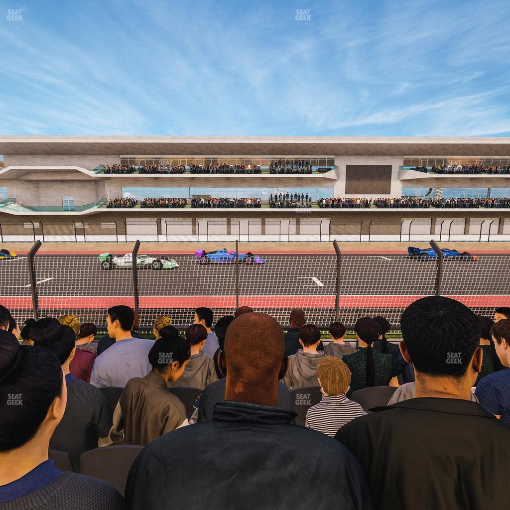 Circuit of The Americas - Section Main Grandstand Lower Level 106 Seat View
