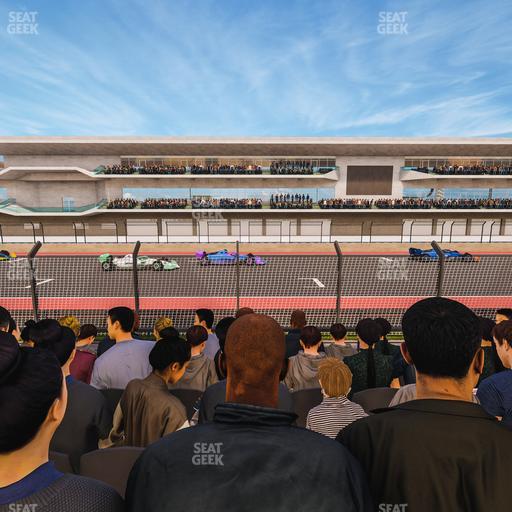Circuit of The Americas - Section Main Grandstand Lower Level 106 Seat View