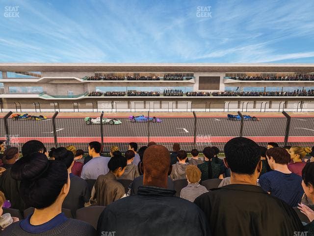 Circuit of The Americas - Section Main Grandstand Lower Level 106 Seat View
