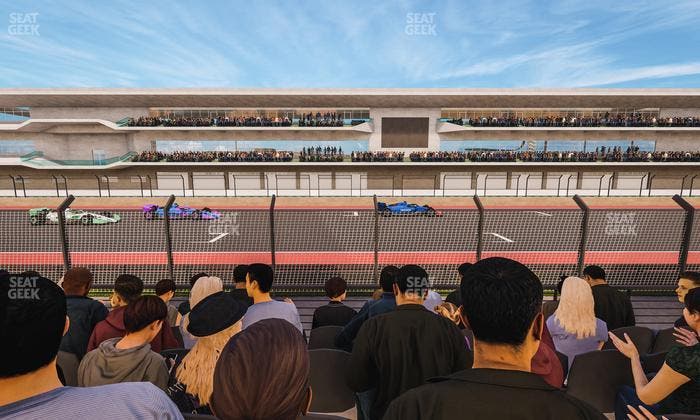 Circuit of The Americas - Section Main Grandstand Lower Level 107 Seat View