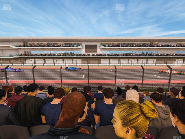 Circuit of The Americas - Section Main Grandstand Lower Level 108 Seat View