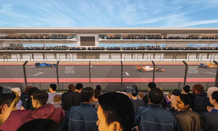 Circuit of The Americas - Section Main Grandstand Lower Level 109 Seat View