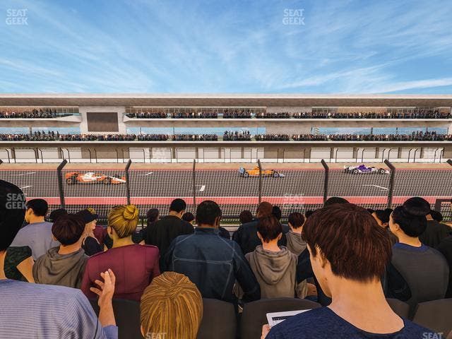 Circuit of The Americas - Section Main Grandstand Lower Level 111 Seat View