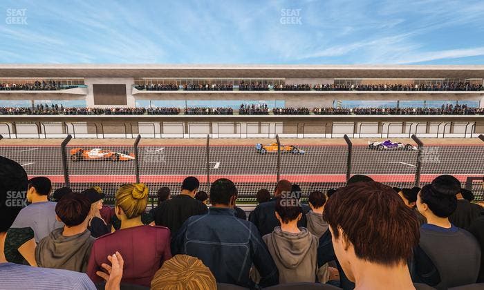 Circuit of The Americas - Section Main Grandstand Lower Level 111 Seat View