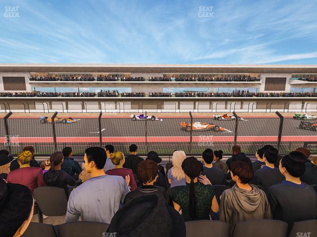Circuit of The Americas - Section Main Grandstand Lower Level 113 Seat View