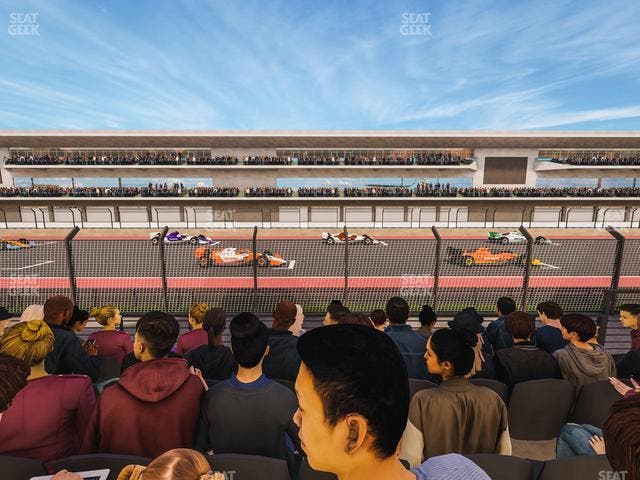 Circuit of The Americas - Section Main Grandstand Lower Level 114 Seat View