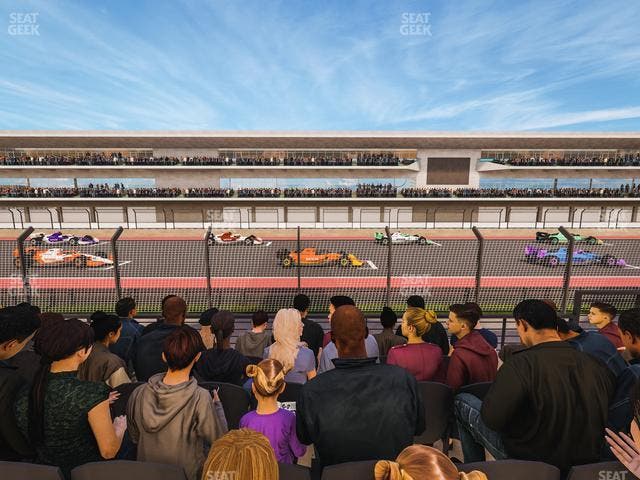 Circuit of The Americas - Section Main Grandstand Lower Level 115 Seat View
