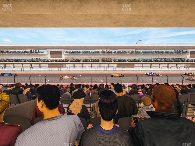 Circuit of The Americas - Section Main Grandstand Mezzanine 11 A Seat View