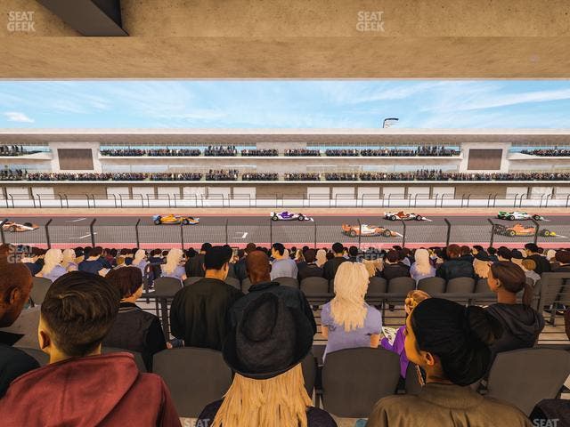 Circuit of The Americas - Section Main Grandstand Mezzanine 13 A Seat View